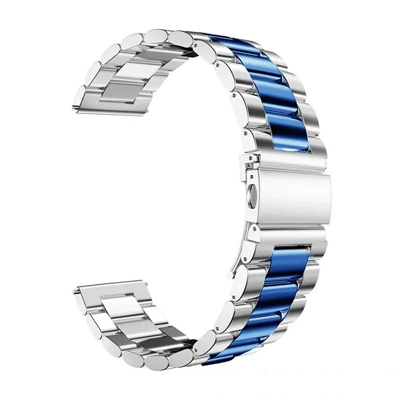Edelstahlband für Samsung Galaxy Watch 7/FE/6/5 Pro/4/Classic 20 mm 22 mm Metallarmband Amazfit GTS-GTR-4-3-2e-Mini Armband