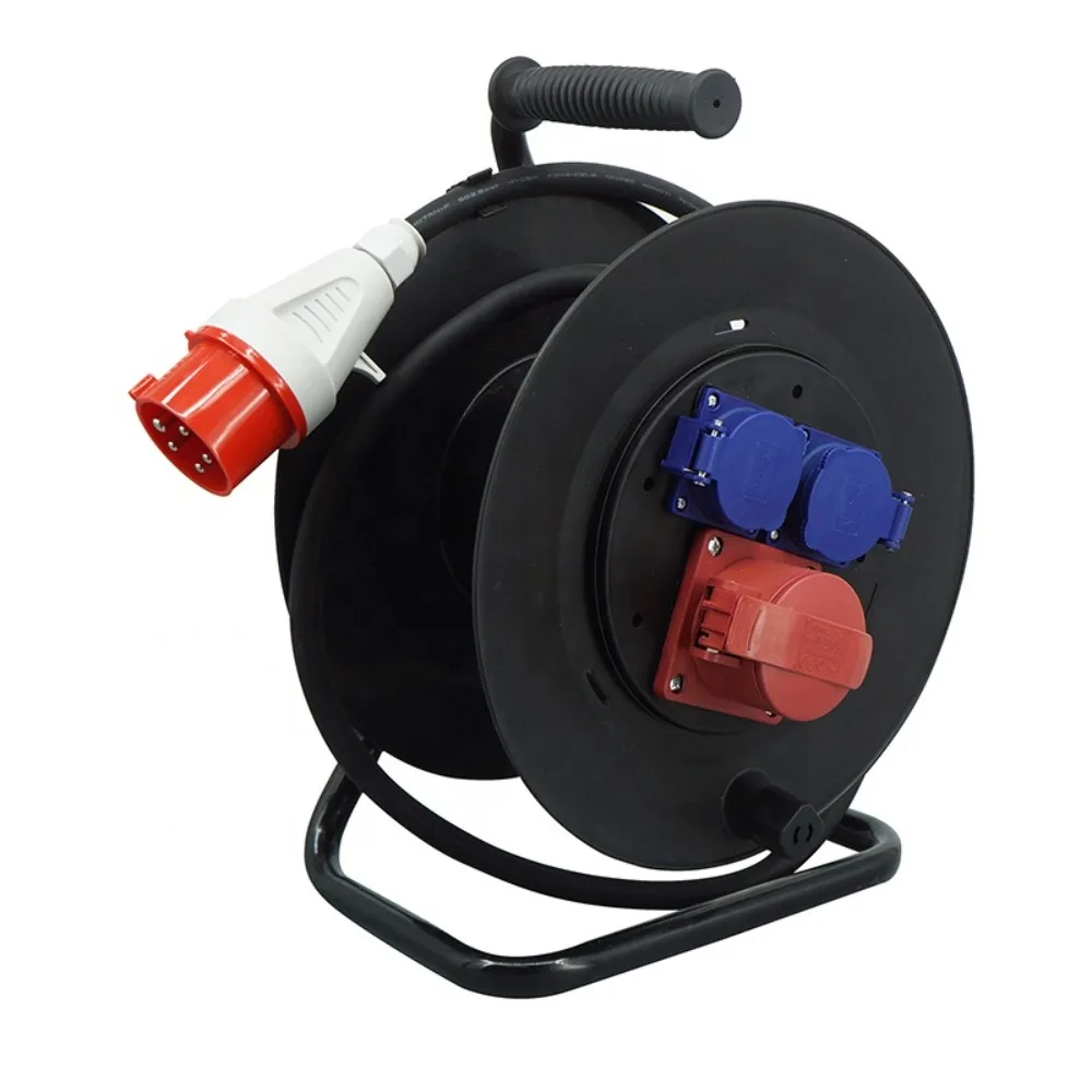 Retractable Plastic CEE Socket Cable Tray