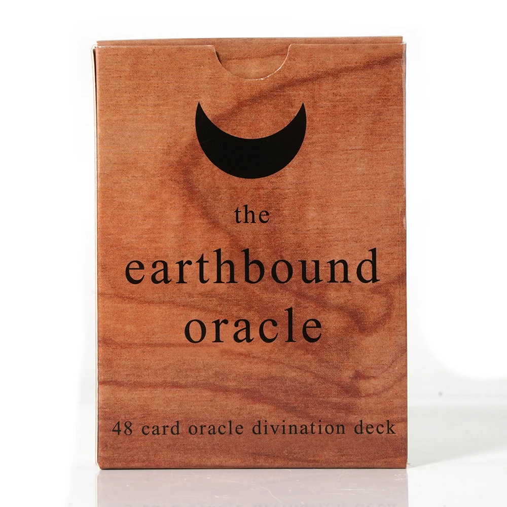 The Earthbound Oracle Deck The Seeker\'S Lenormand Full Deck Divination Completed Wooden Tarot 48 Card Oracle Deck