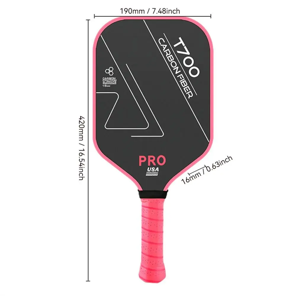 T700 CPaddlearbon Fiber Pickleball 6