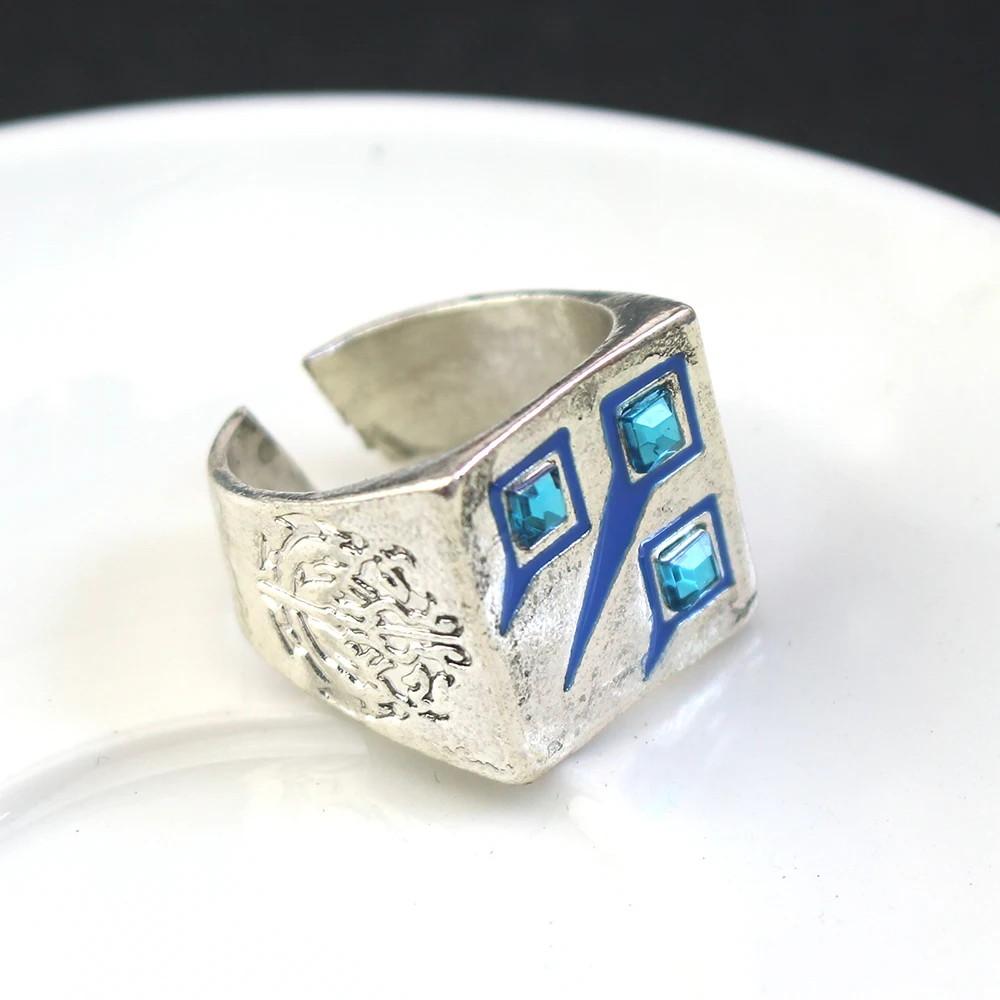 خاتم تأثيري قابل للتعديل للجماهير ، أنيمي الزائد ، نجم اطلاق النار ، إنز أوول ثوب ، مومونجا ، اكسسوارات المجوهرات الدعامة