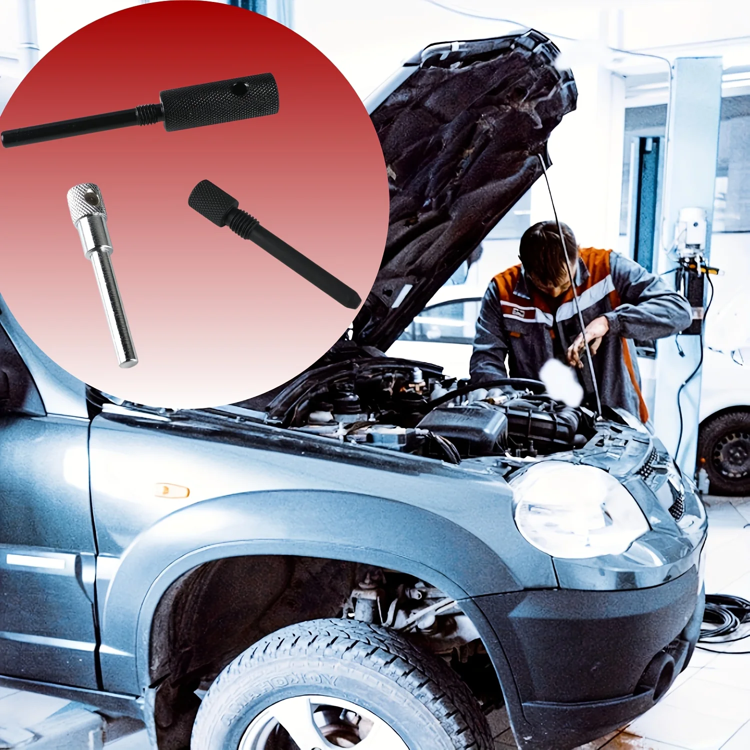 3 قطع أداة توقيت صمام المحرك، مناسبة لرينو و داسيا 1.5/1.9 DCi - BGS 8145