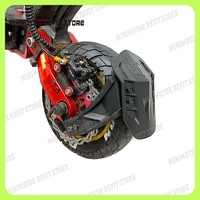 10 INCH Extended Mudguard Rear Fender Waterproof for Dualtron VICTOR Eagle Spider DT3 Electric Scooter Parts