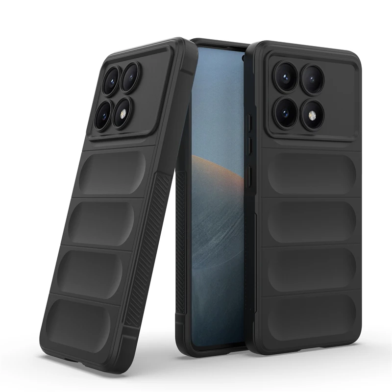 Full Cover For Xiaomi Poco X6 Pro 5G Case Bumper Shockproof Soft Silicone Back Case For Poco X6 Pro Case For Poco X6 Pro Cover