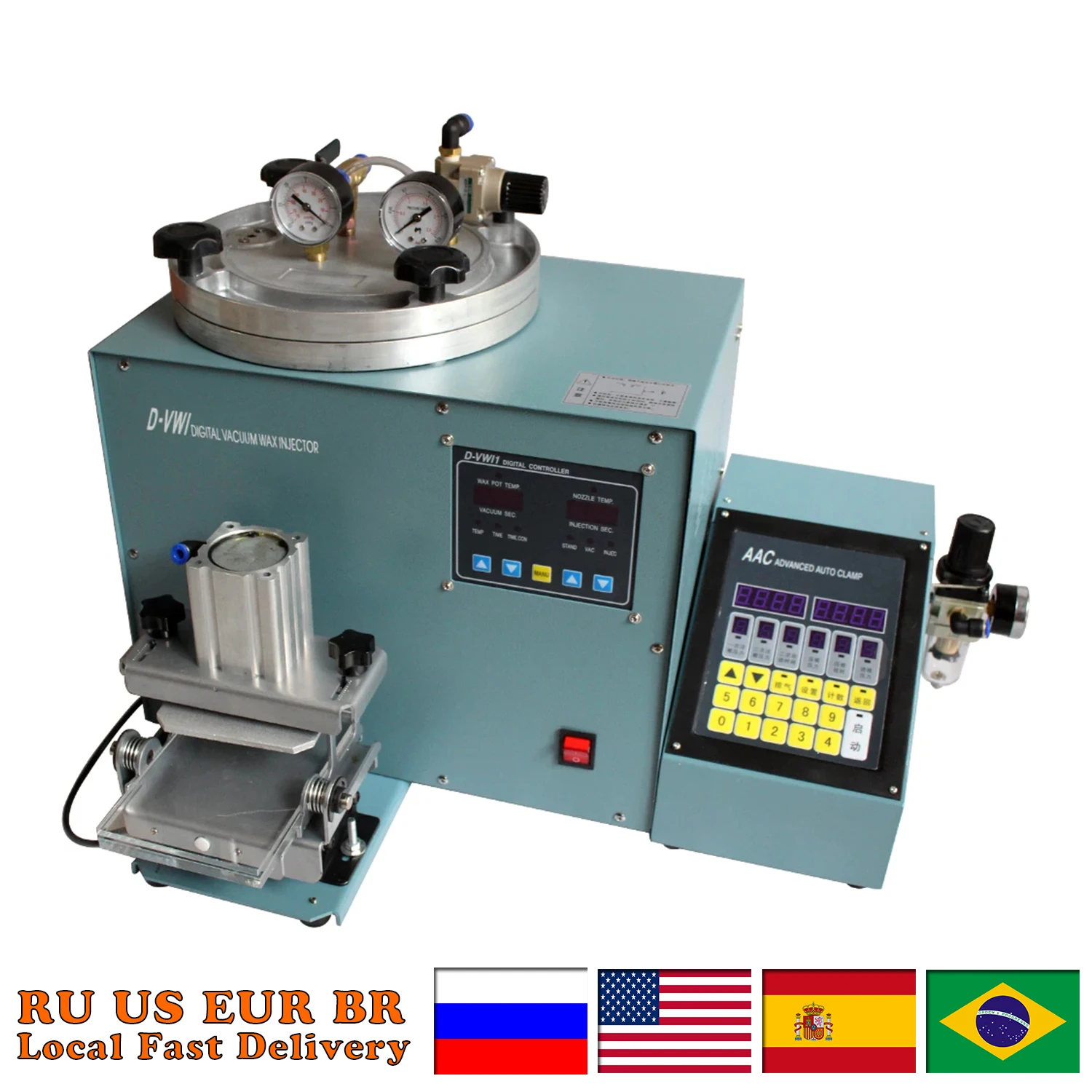 

Fully Automatic Digital Display Vacuum Wax Injection Machine, Wax Injection Machine, Wax Casting Machine, Casting Jaw Fixture Ma