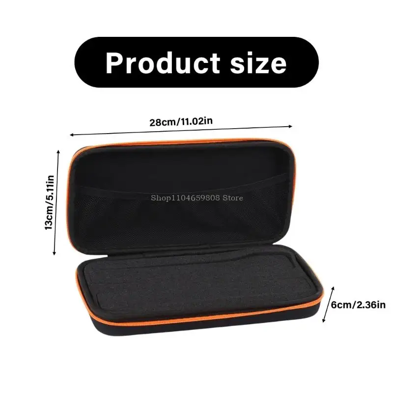 Secure Mics Holder Travel Case Featuring Reinforced Edges And AntiDust Cover