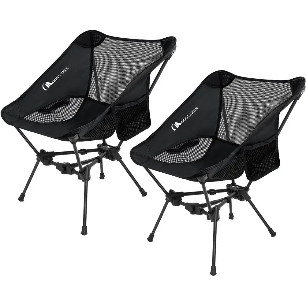 

Ultralight Folding Chairs for Camping, Hiking, and Beach - Compact, Lightweight, 4th Gen Portable Chairs