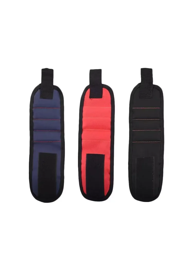 Magnetic Wrist Strap Convenient Tool for Nails Nuts Drill Bits Magnetic Wrist Strap Strongly Magnetic Wrist Holding Strap