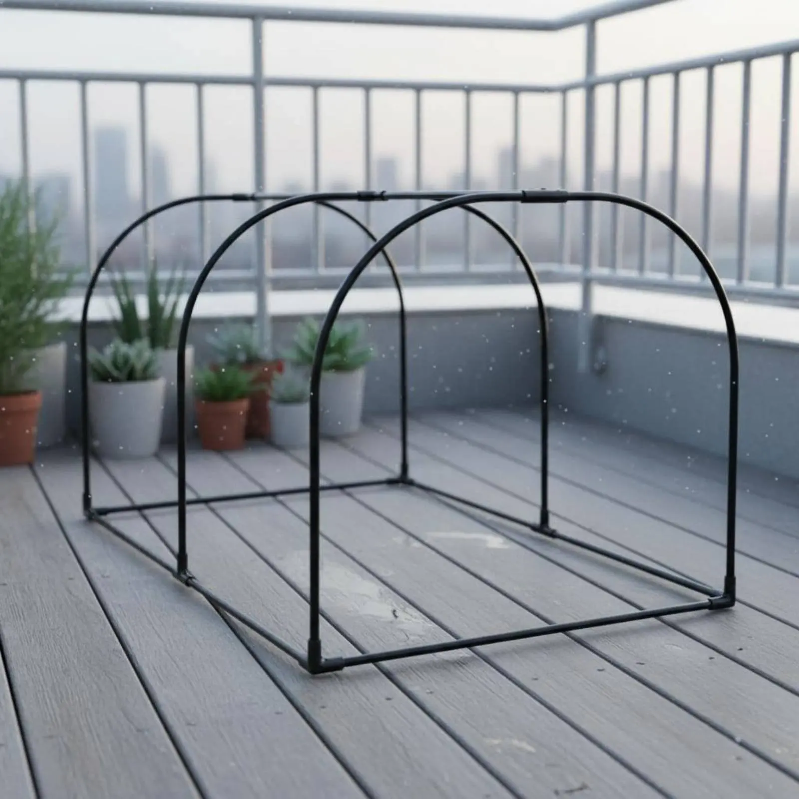 

Plant Freeze Protection Tent Water-Resistant Portable Greenhouse Tunnel Outdoor Plant Warmer Cover Windproof Gardening Supply