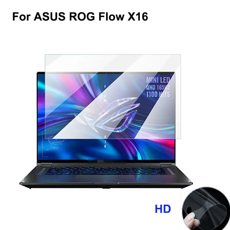 2PCs HD Hydrogel Film For Asus ROG Flow X16 Screen Protector For Asus ROG Flow X 16 Anti Blue ray Soft Film X6Plus Protection