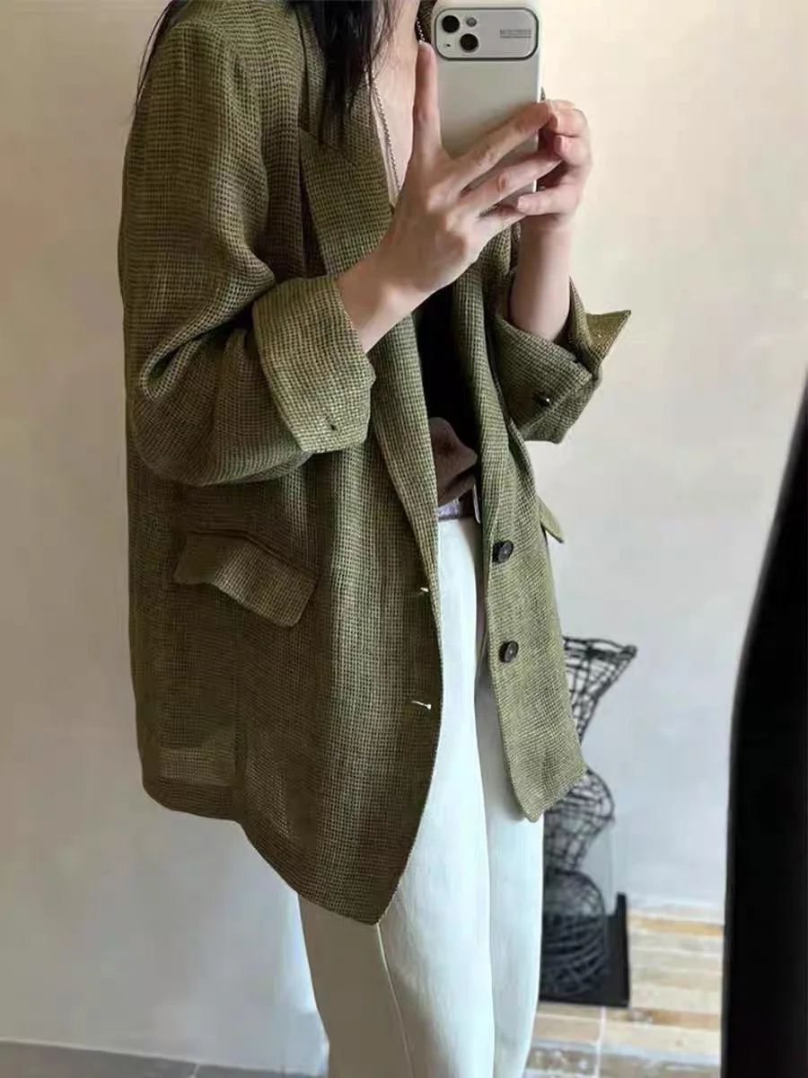 

Ele een Suit Jaet Women's oulder Length Outerwear Autumn Winter High Quali Faionable Small Western Sle Coat