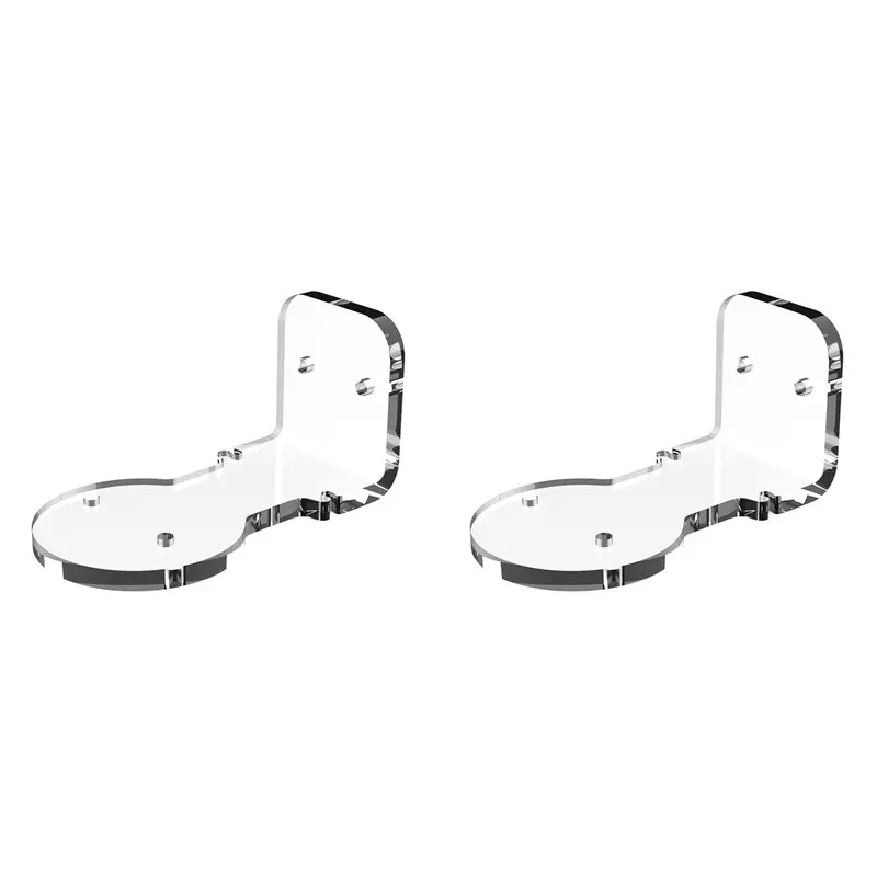 

B44C 2X Acrylic Bracket For Eufy S350 Surveillance Camera Bracket, Camera Wall Mounting Base Bracket