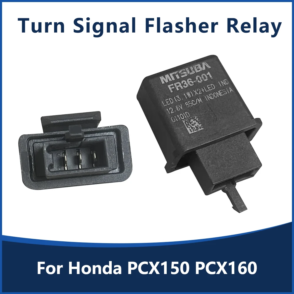 

For Honda PCX150 PCX160 PCX 150 160 Motorcycle Accessories LED Turn Signal Flasher Relay Bulb Hyper Flash Switch