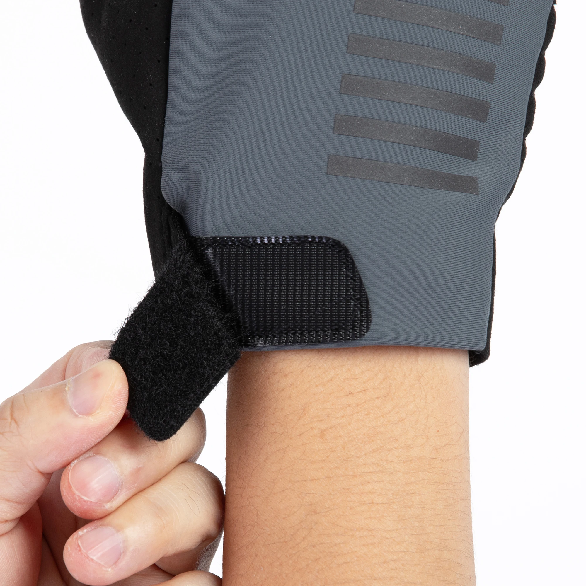 YKYWBIKE Herbst-Winter Vollfinger-Fahrradhandschuhe, Thermofleece, winddicht, Touchscreen-fähig, XRD stoßdämpfend, MTB-Rennradhandschuhe – Detail 20