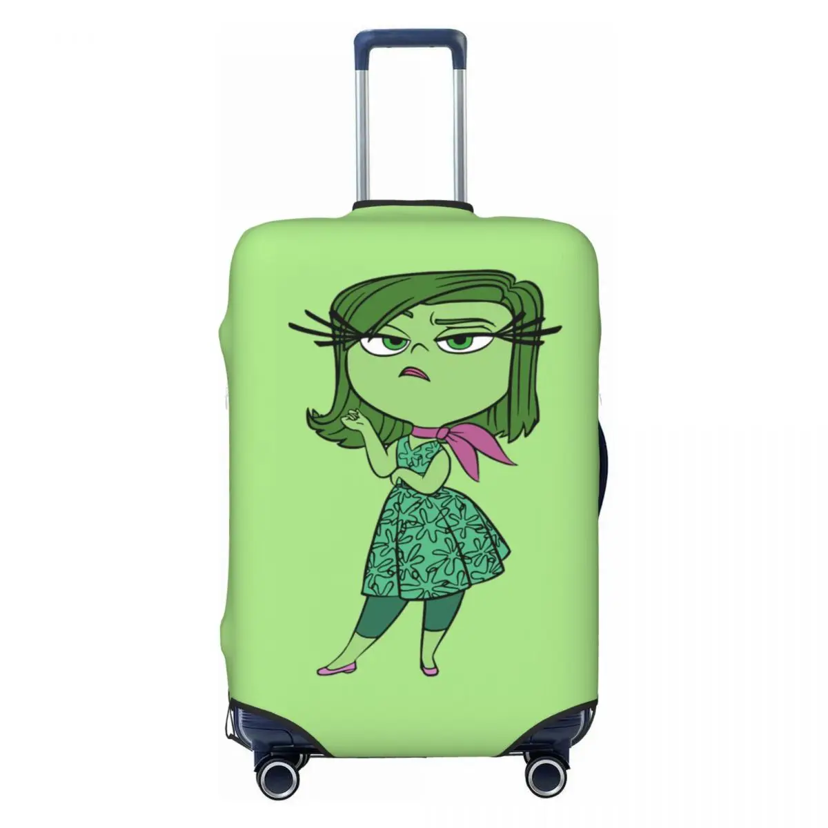 

Custom Fashion Hot Inside Out Luggage Cover Protector Washable Manga Travel Suitcase Covers