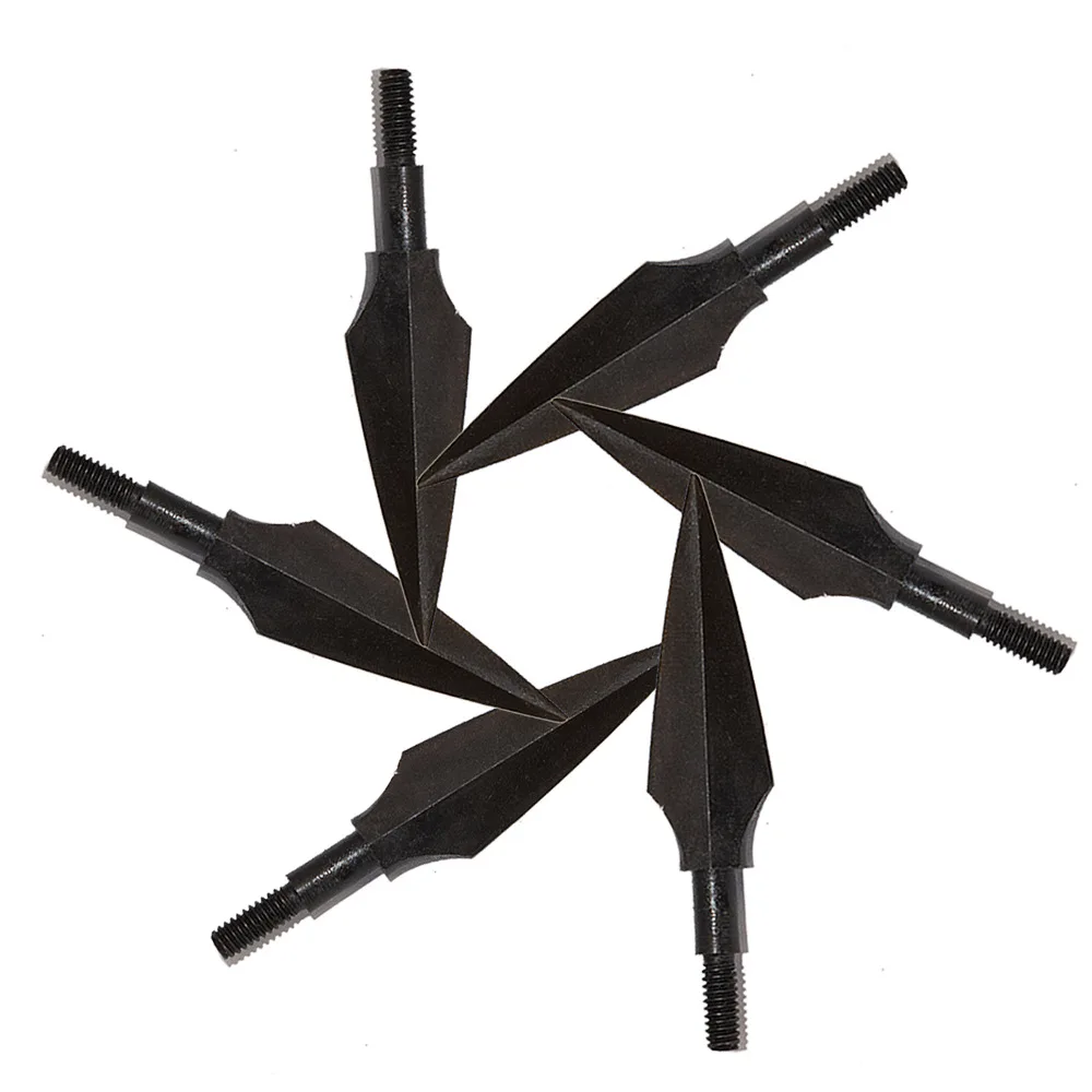 3/6/12pcs Carbon Steel Broadheads 125Grains Hunting Arrowhead Tips Points for Arrow Archery Compound Bow Hunting Shooting