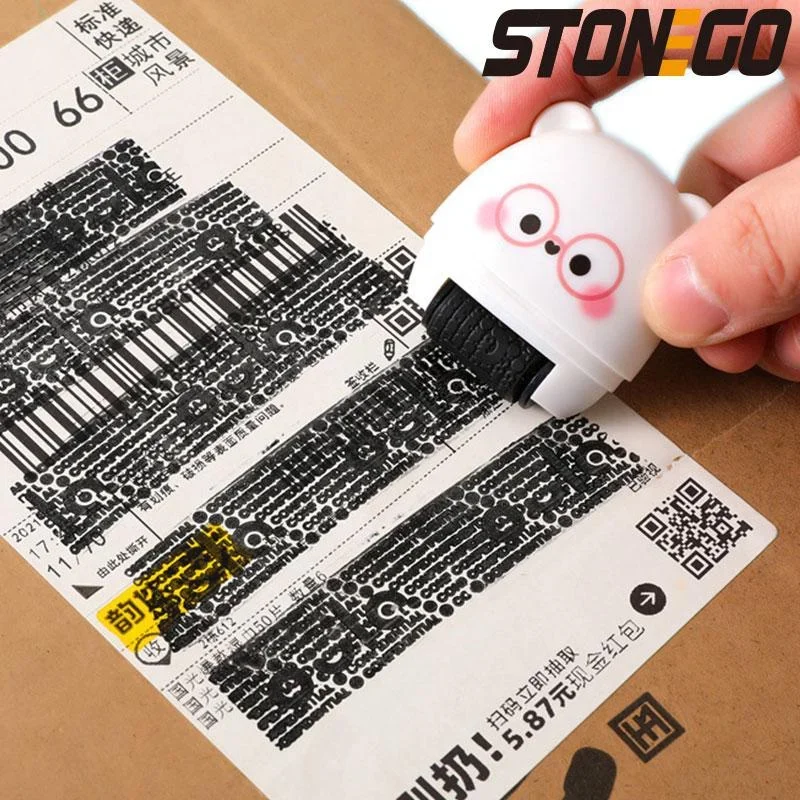 2in1 سرية ختم الأسطوانة رمز قضيب صندوق فتاحة متعددة الوظائف الكتابة على الجدران غطاء ختم للوازم المكتبية المدرسية