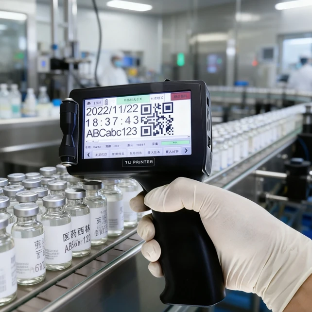 

Hot Sale Portable Tij Industrial Inkjet Printer Docod G50 Handheld Date QR Code Batch Number Coding Machine for Paper Bag