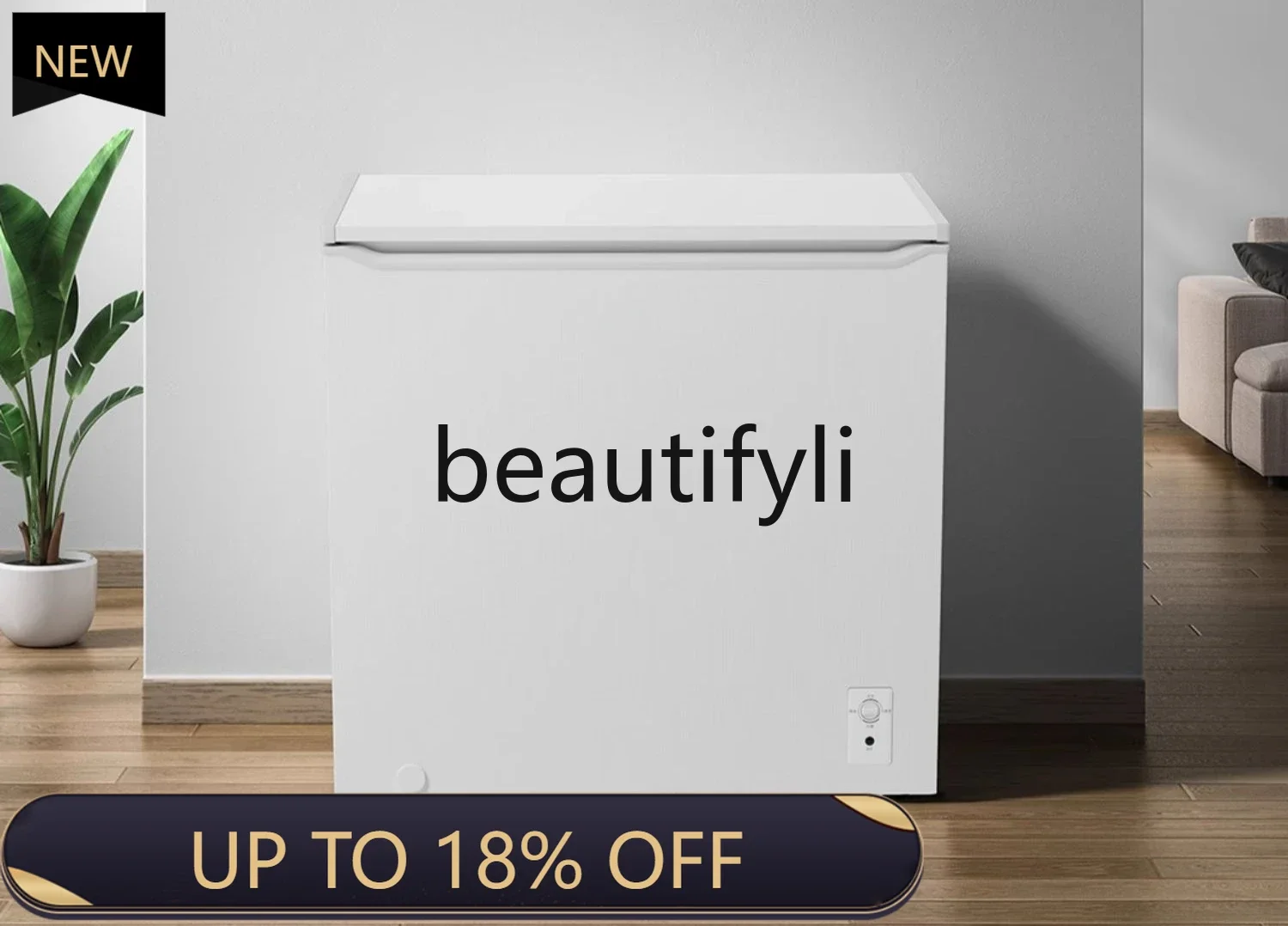 

Z189 203L freezer household and commercial single temperature low frost refrigerated dual-purpose small refrigerator