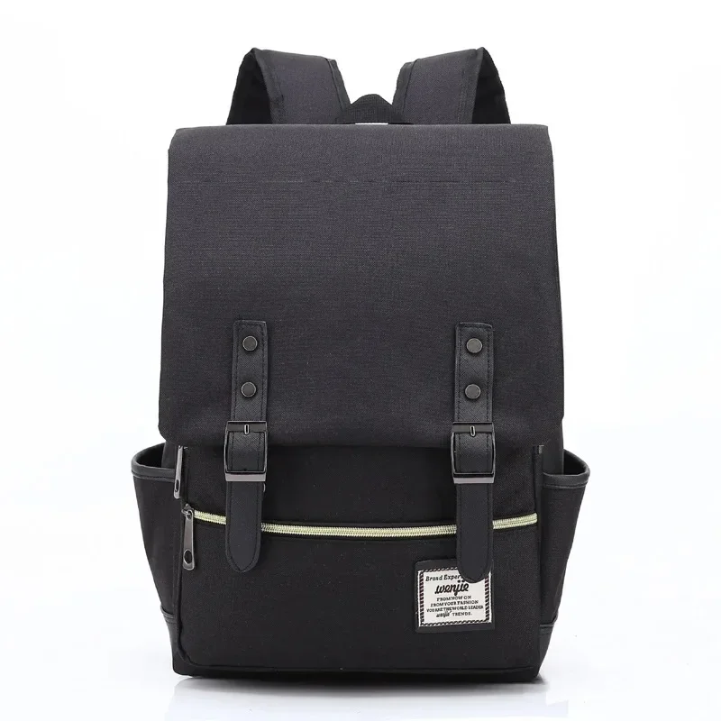 1PC Vintage Unisex Oxford Waterproof Backpacks Large Capacity Men Travel Bag Women Students School Books 16 Inch Laptop Backpack