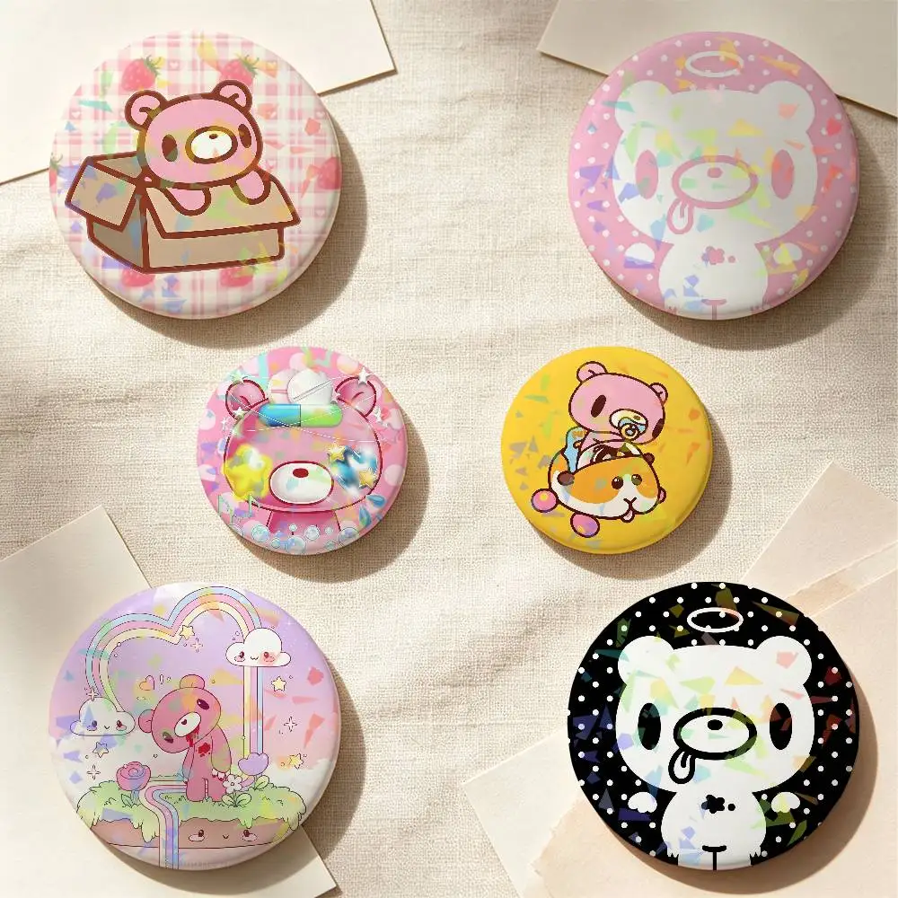 G-Gloomy Bear Cartoon Cute Backpack Pin Hat Pin Jacket Accessory Bag Decor Clothing Ornament Fashion Accessory