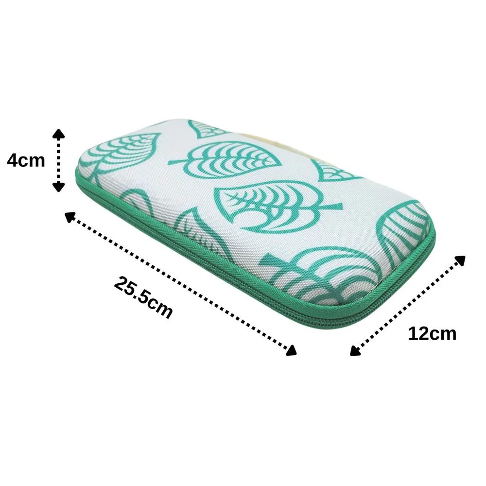 Cute Forest Green Leaves Case Bag Portable Console Carrying Travel Bag Pouch New Designer for Nintendo Switchlite