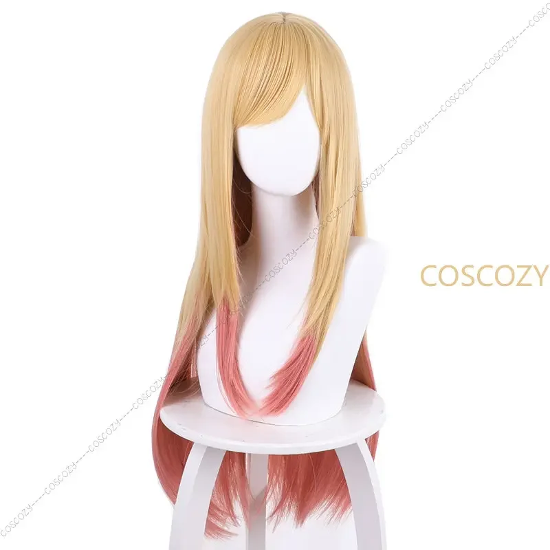 Costroy sklep mój Dress-Up kochany Kitagawa Marin Cosplay niebieski kostium króliczka Marin Kitagawa peruka króliczek przebranie na karnawał strój Con