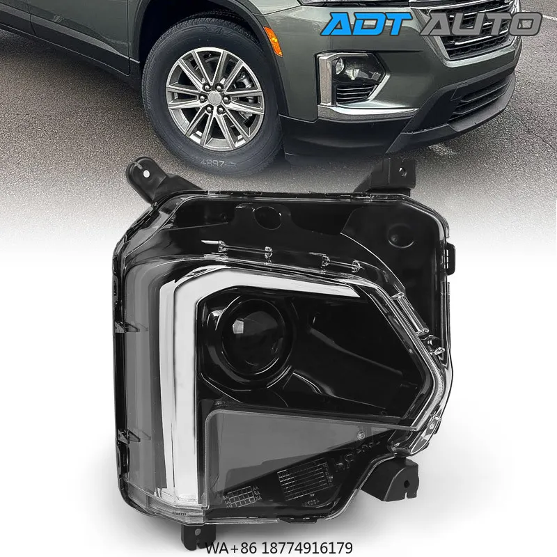 

LED Auto Headlamp Assembly for Chevy Traverse 12V Replacement Driver & Passenger Side 85596373 85596374