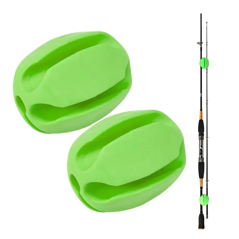 Fishing Rod Holder Straps Fishing Pole Straps Bundle Rod Ball Fixed Ball Rods Puller Silicone Protection Fishing Accessories