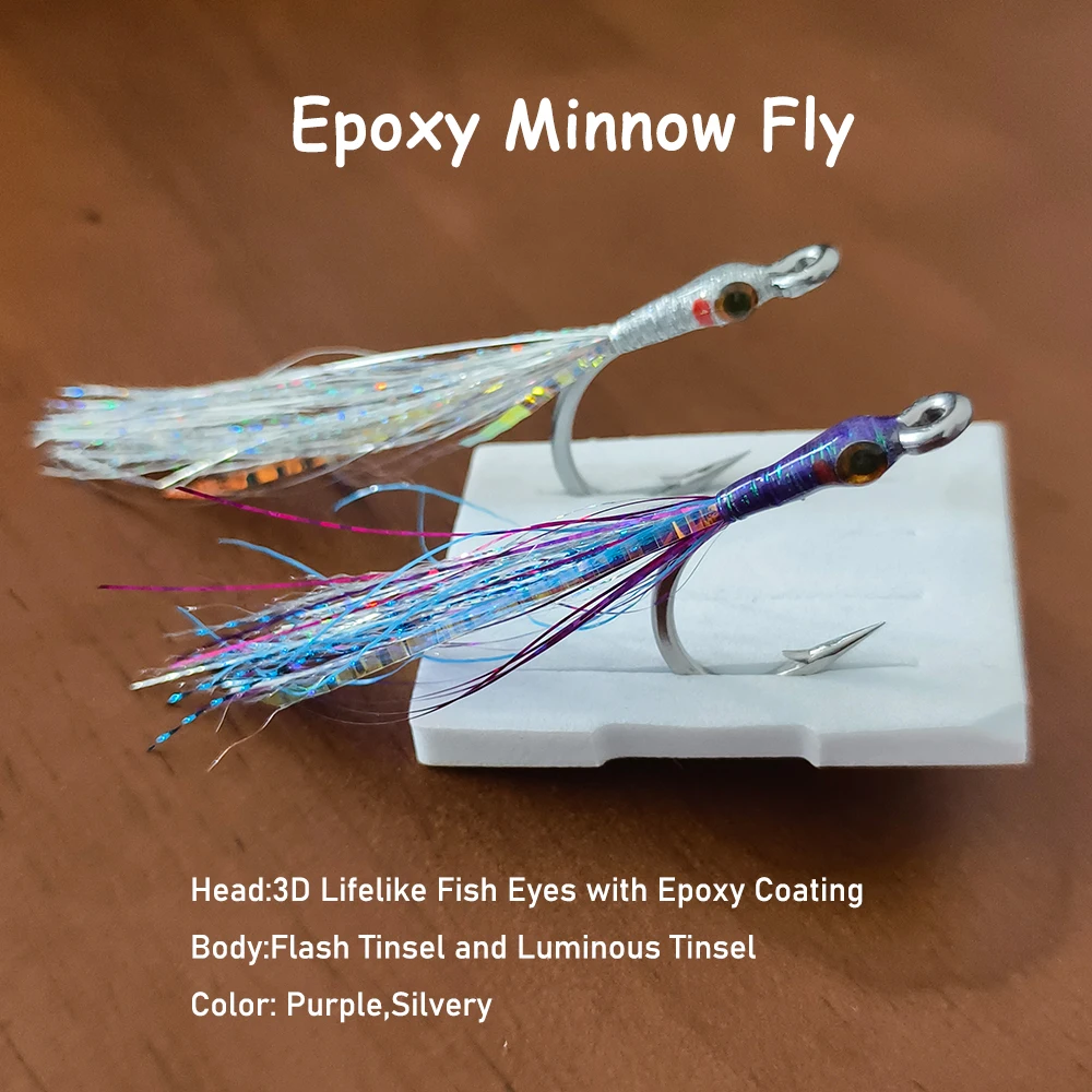 Saltwater Minnow Fly 4/0 Stain - Fishing Hook Stainless Steel ulasan dan harga