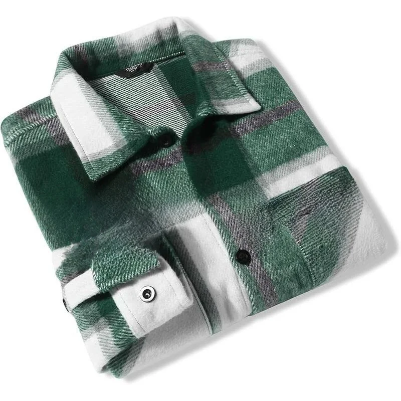 Linen Shirt Jacket for Men Casual Lightweight Summer Outerwear Breathable Cotton PU Short Sleeve CleanFit Style  Color
