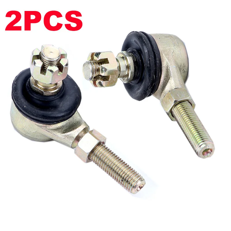 

2Pcs 10mm M10 Tie Rod Ball Joint for 50cc 70cc 90cc 110cc 125cc 150cc 200cc 250cc 300cc ATV Quad Bike 4-wheeler Universal Fit