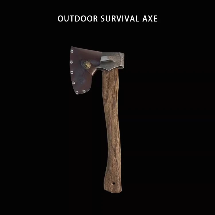 

Outdoor Portable Camping Axe for Outdoor Use Wood Splitting Tool Made High Manganese Steel Hand Tool Household Use