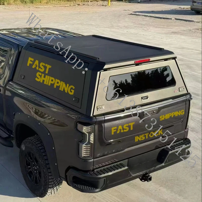 

Suitable 4x4 Ute Universal Waterproof Roll Up Canopy Truck Bed Topper