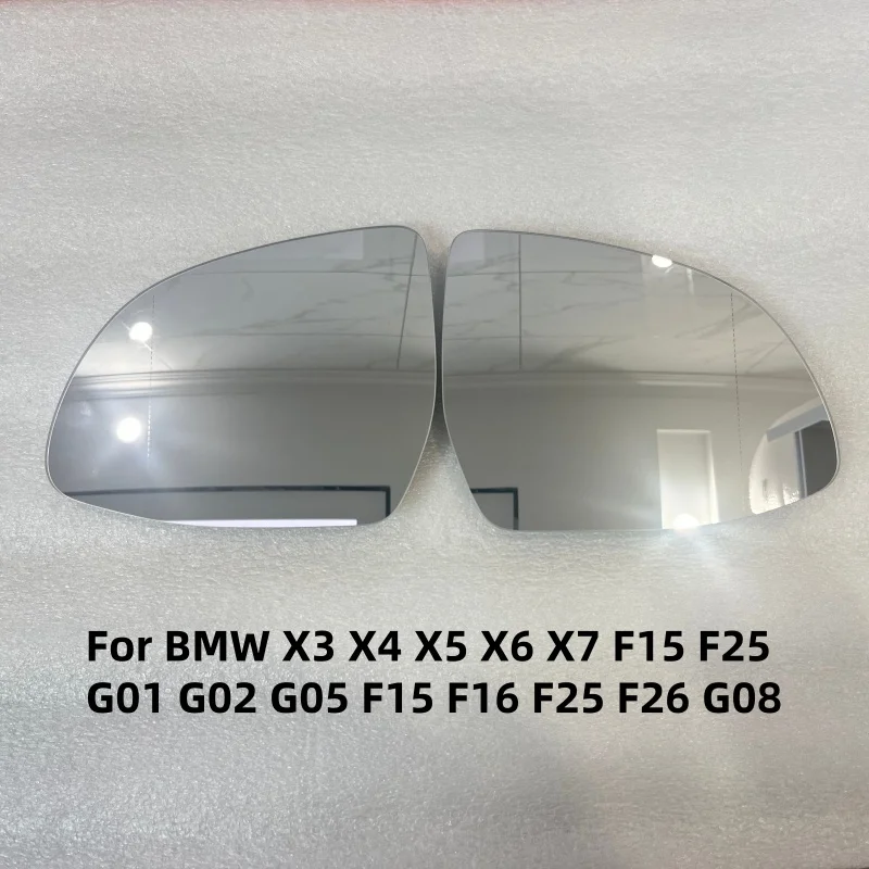 

Heated Convex Side Mirror Glass Replacement Lens For BMW X3 X4 X5 X6 X7 F15 F25 G01 G02 G05 F16 F26 G08