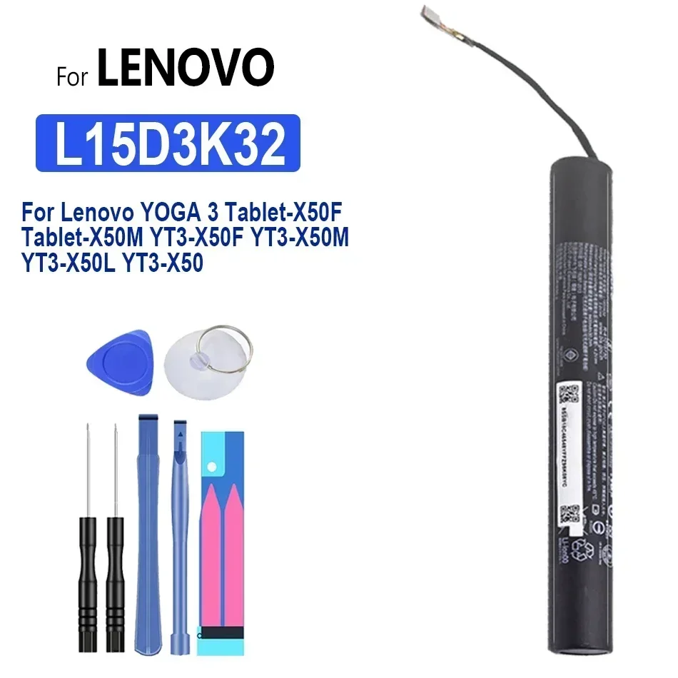 

Battery For Lenovo YOGA 3 Tablet-X50F Tablet-X50M YT3-X50F YT3-X50F YT3-X50M YT3-X50F YT3-X50M YT3-X50L , 8400mAh