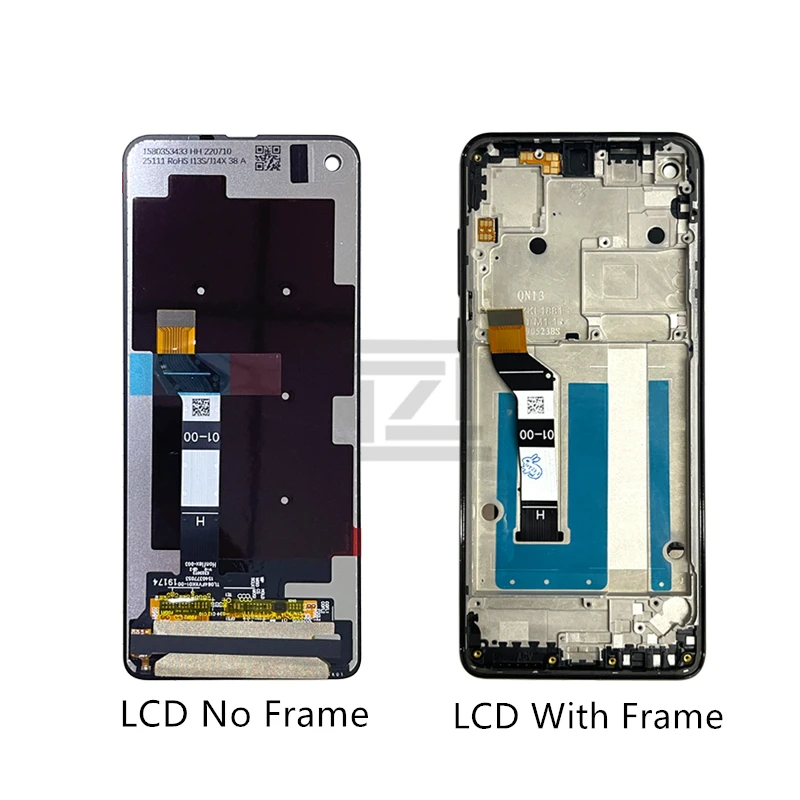 For Motorola Moto One Vision LCD Display Touch Screen Digitizer Assembly With Frame XT1970-1 XT1970-2 Display Replacement Parts