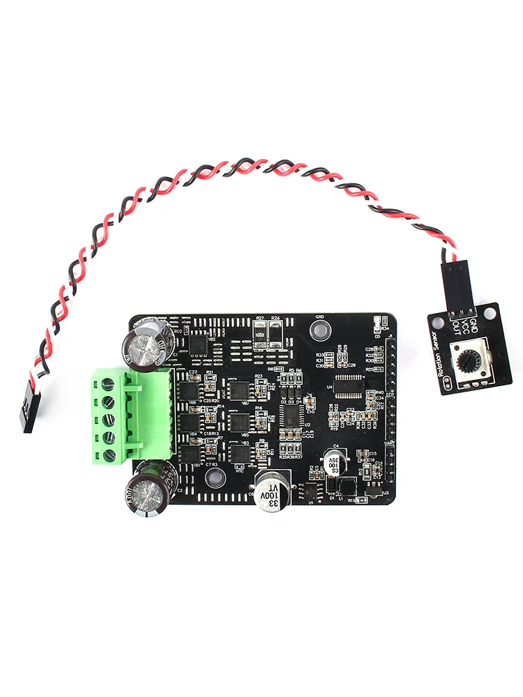 

BLDC three-phase brushless DC Hall motor driver board PWM controller 1600W50A DC6-80V