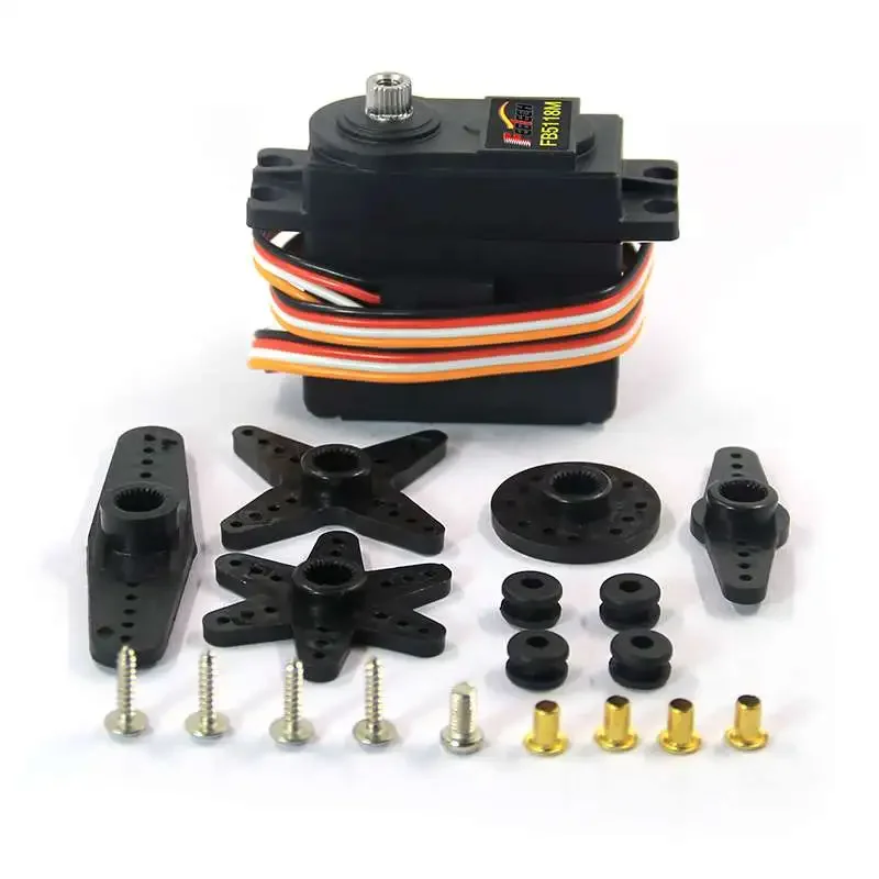 FT7115M 19.5KG Servo Digital Full Metal Gear Impermeable 180 °   Alto par para RC Baja coche barco Arduino DIY Robot