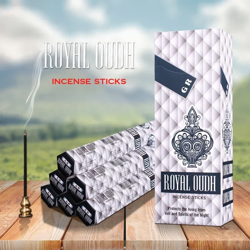 40/20 Sticks Wierook Originele GR Sandelhout Stok Jazmin Sri Ganesh Royal Oudh Indian Aroma Stok voor Thuis Meditatie Wierook
