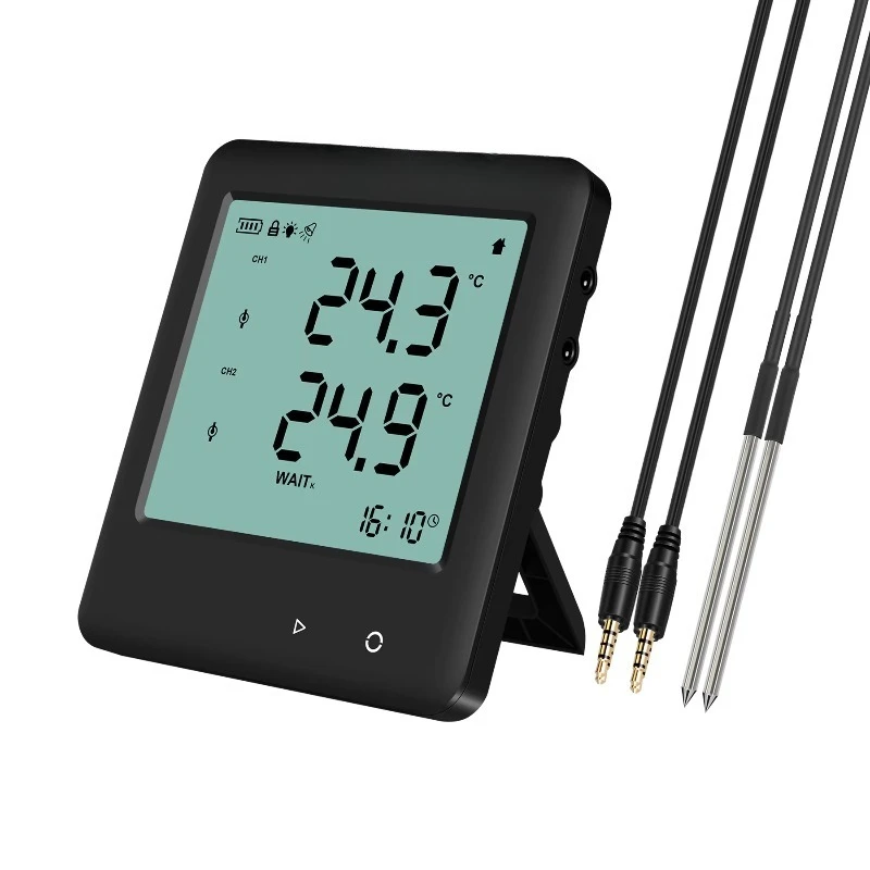 YDP-700E Digital LCD Display Industrial External Temperature Platinum Resistance Sensor Probe Digital Data Loggers