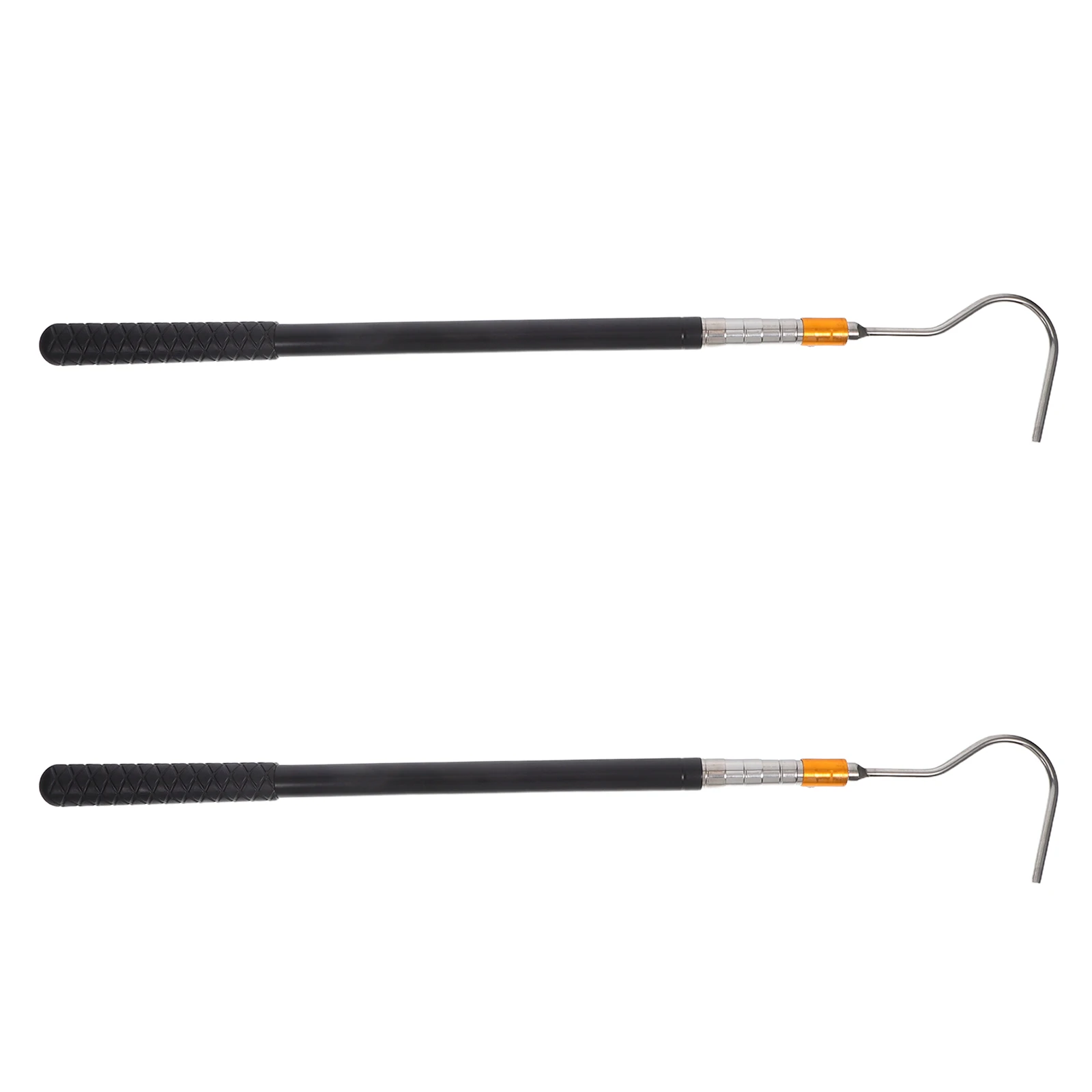 

2pcs Attic Ladder Pull Down Hook Pole Telescopic Extension Rod For Stairs High Windows Skylights Loft Puller Replacement
