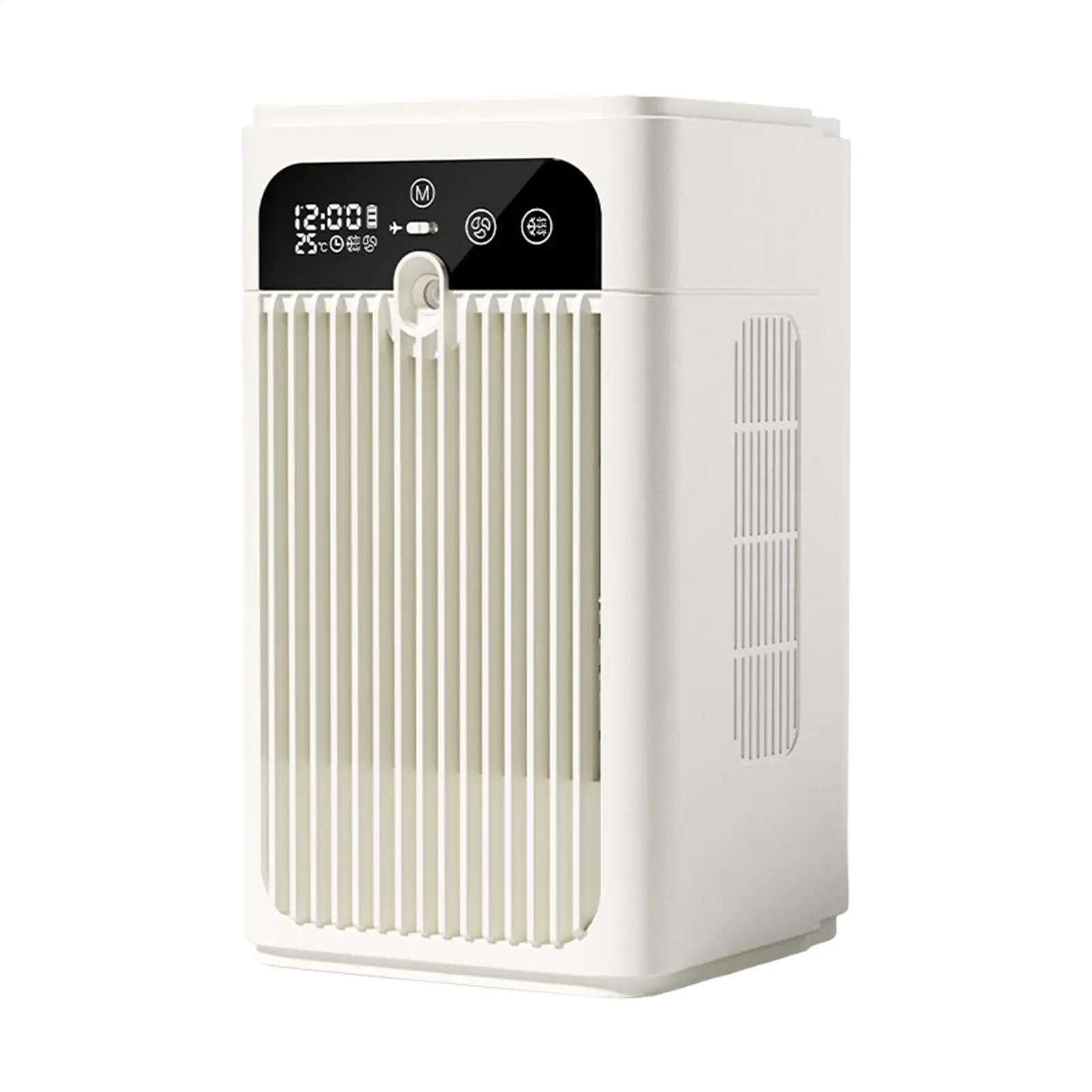 Portable Misting Fan 500ml Water Tank Personal Mute digital display desktop spray cooling fan for Dormitory bedroom kitchen