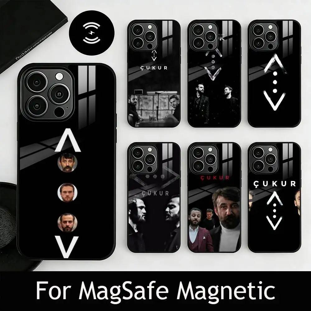 

C-Cukur Series T-The P-Pit Phone Case For iPhone17,16,15,14,13,12,11 Plus,Pro Magnetic with Magsafe Wireless Charging