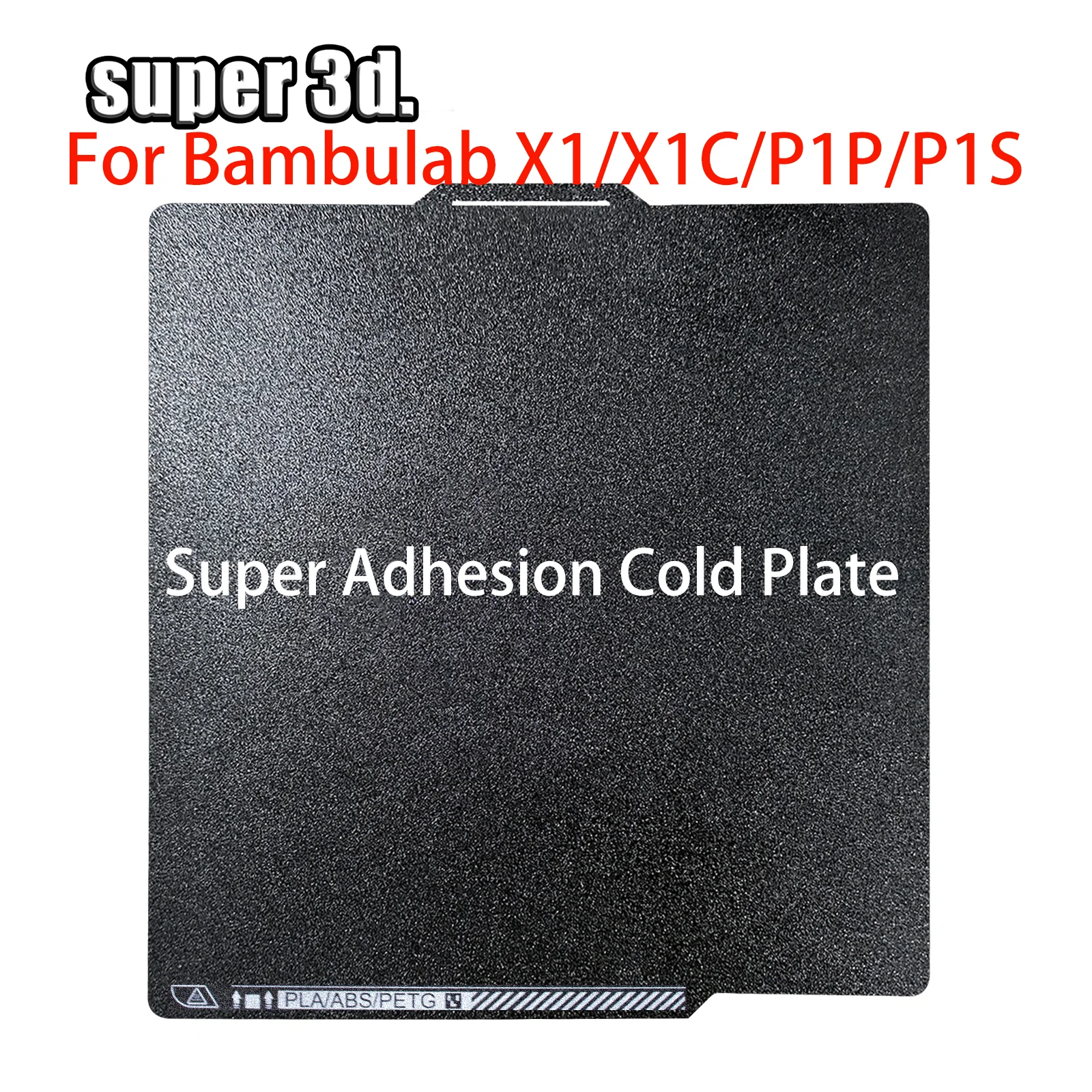 2025 Cold Plate For Bambu Lab Build Plate PLA Bed A1 X1C A1 P1S Bambulab Upgrade Cold Plate Dual Sided 3d Printer Super Adhesion