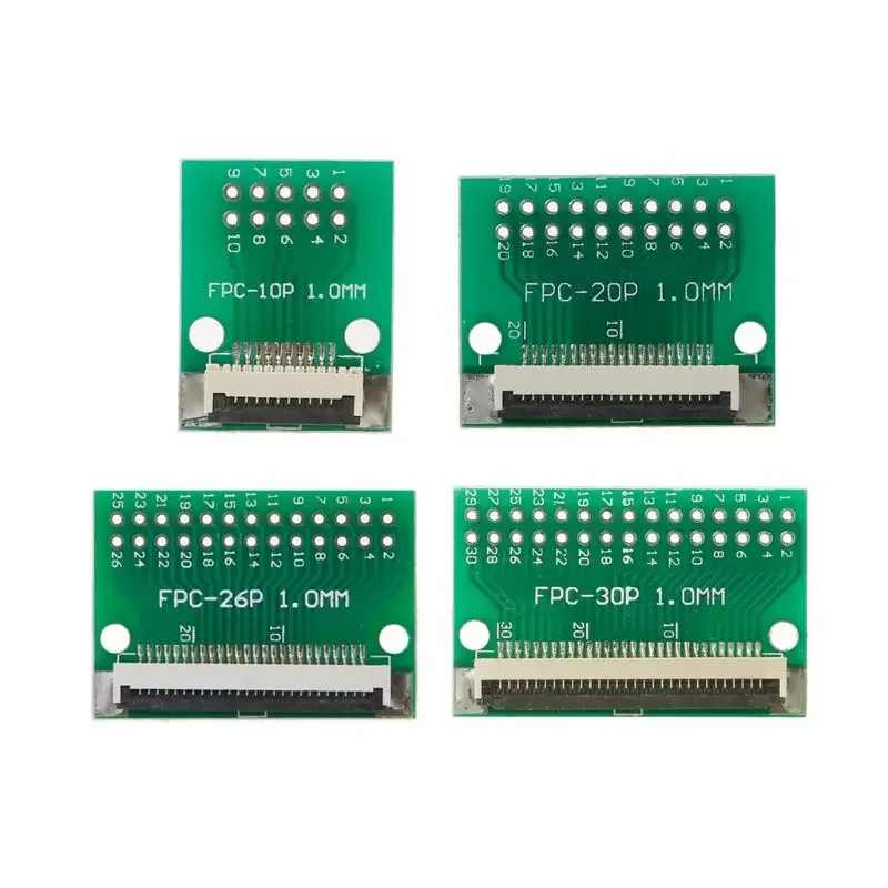 Pengelasan Pelat Soket Adaptor Papan Konverter PCB FPC/FFC 1.0Mm dengan Konektor