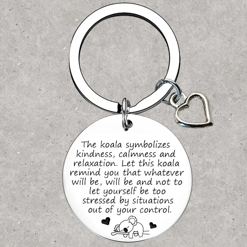 

Hot Koala Bear Appreciation Keychain Best FriendKey Rings Sister Daughter Granddaughter birthday gift