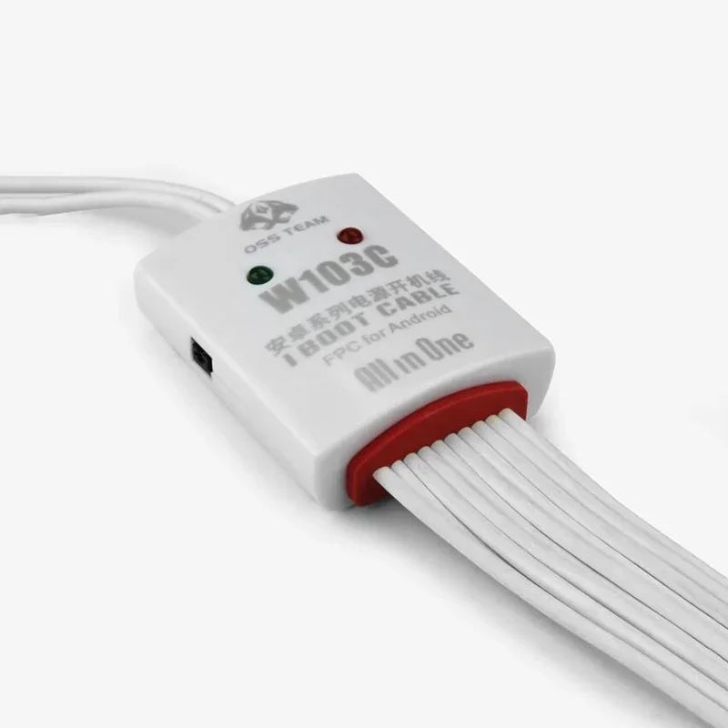 OSS W103C DC Power Supply Test Cable Boot Line For Huawei Xiaomi Samsung Repair Tools Compatible With Android Series Phone