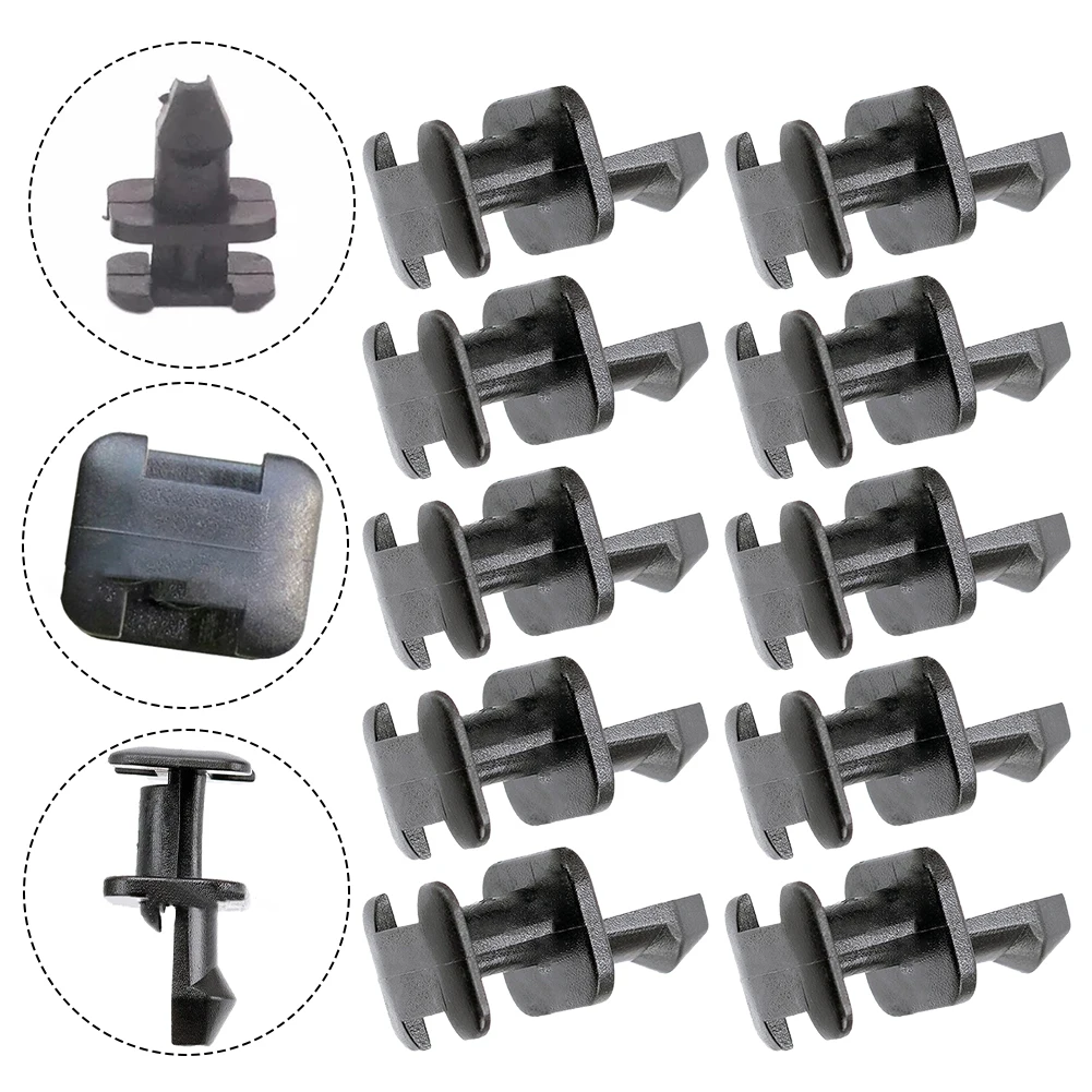 10pcs Auto Plastic Fastener Clip For BMW 5 7 Series FOR E32 E34 Z1 Windscreen Cowl & Scuttle Panel Trim Clips 51711928946