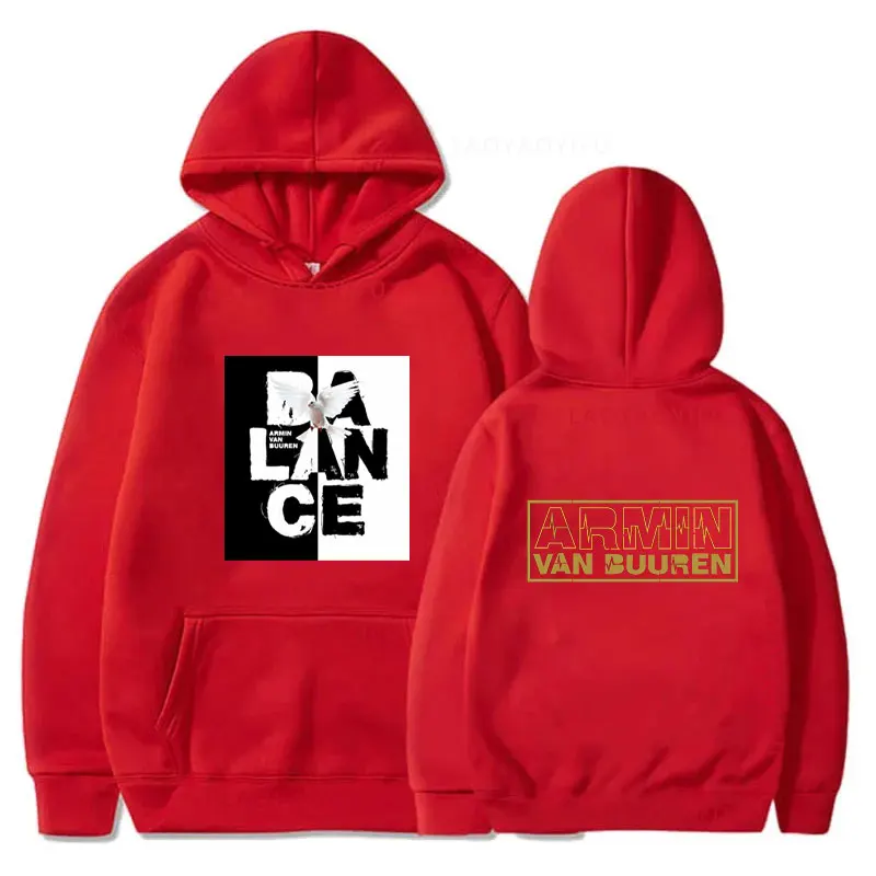 Fashion Leisure ARMIN VAN BUUREN Popular Dj Hip Hop Hoodies Pullover Harajuku Drawstring A State Of Trance Graphics Outerwear